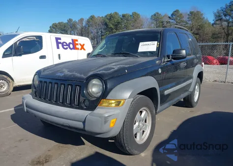 2006 Jeep Liberty Sport from USA, damaged, VIN 1J4GL48K56W114305